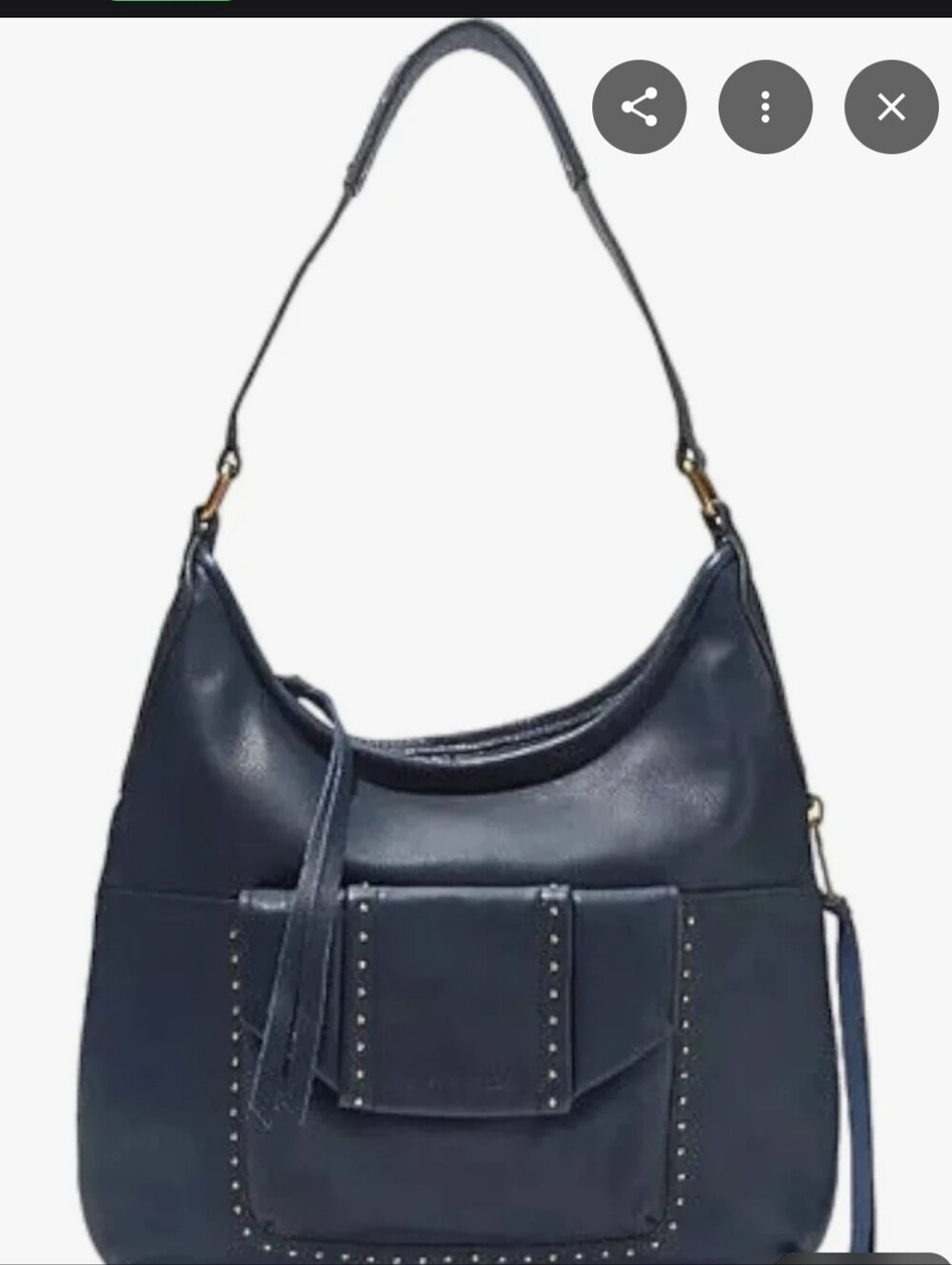 Aimee Kestenberg When In Milan Navy Blue Handbag